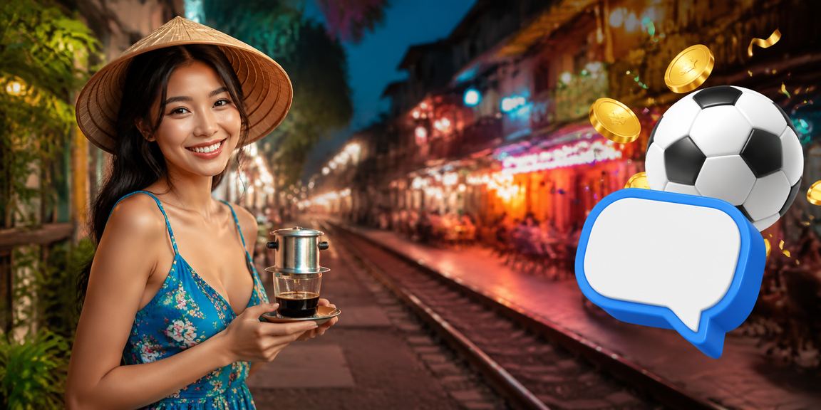 Người hâm mộ bóng đá Hà Nội xem trận đấu và đặt cược trực tuyến bên tách cà phê